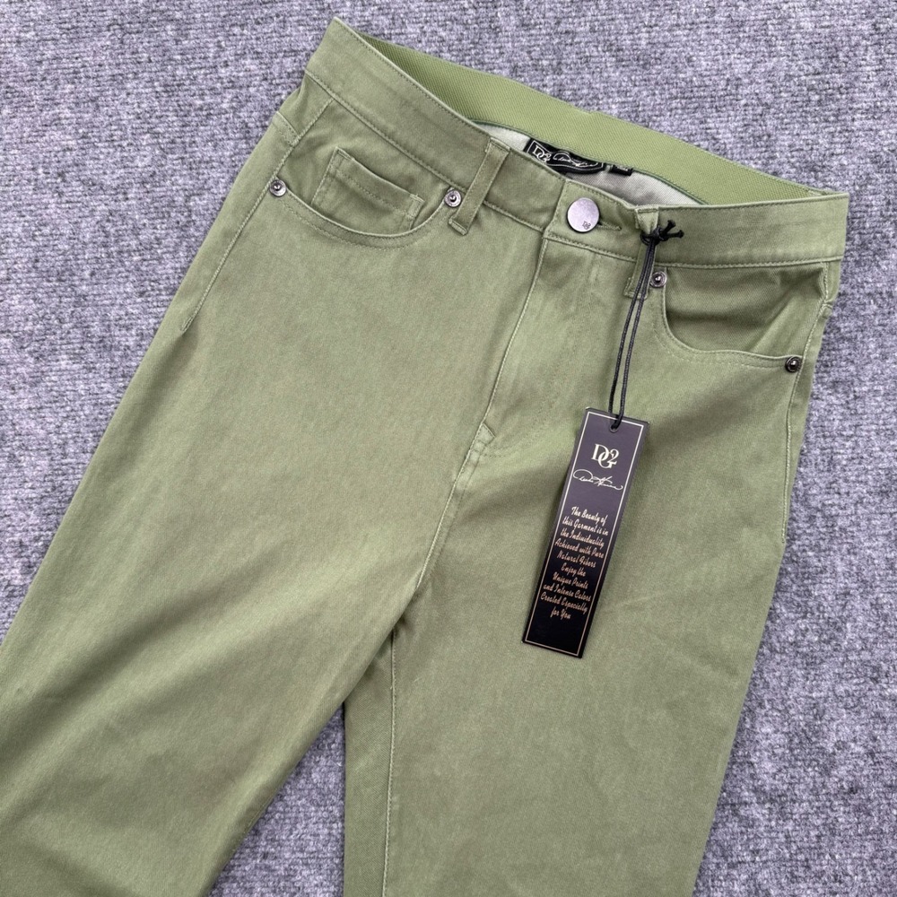 DG2‎ Denim Superstretch Knit Women's Olive Green Jeans Size 6T